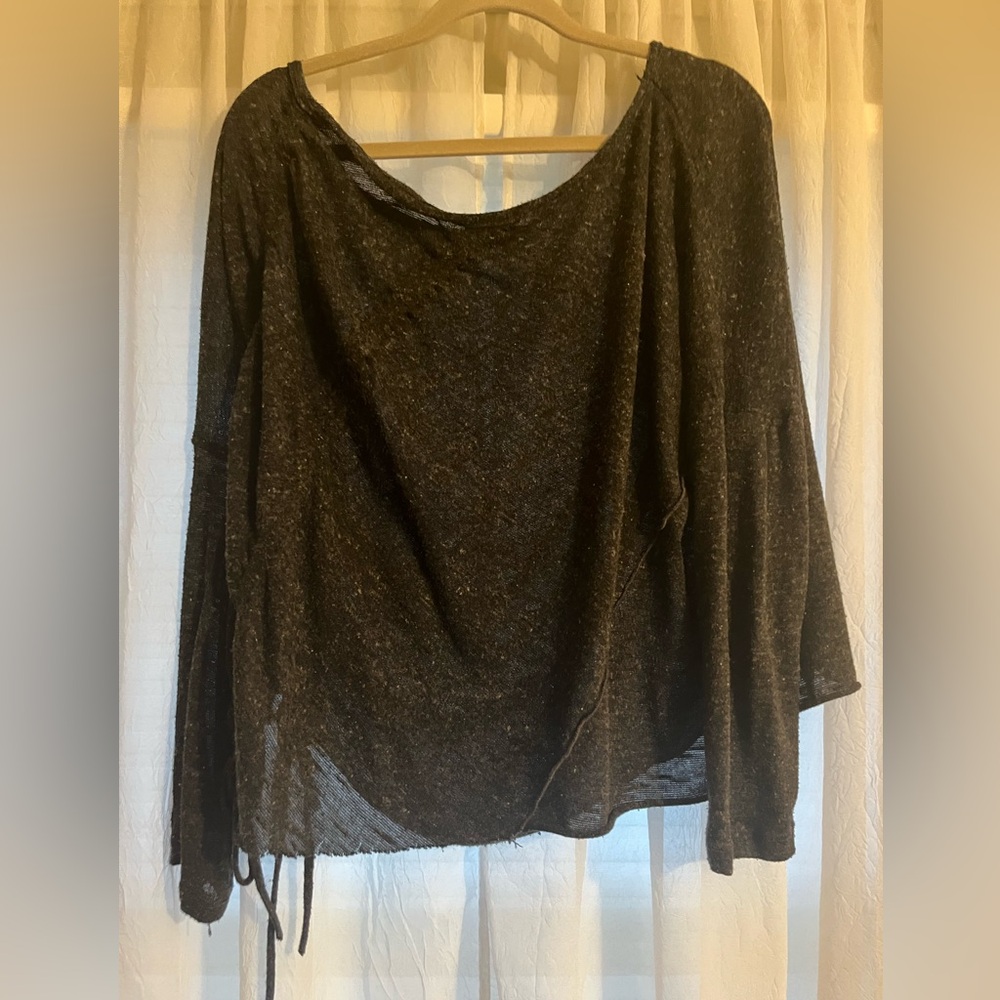 Light weight funky grey sweater